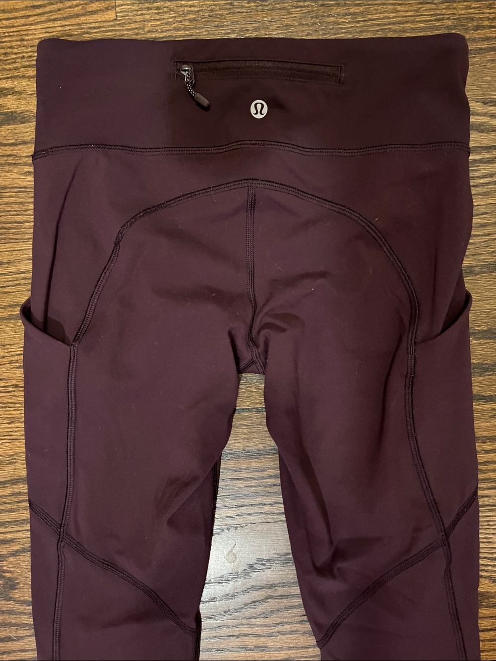 lululemon athletica Plum Leggings with Side Pockets